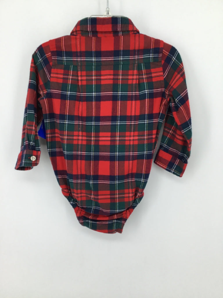 vineyard vines Child Size 6-12 Months Red Onesie