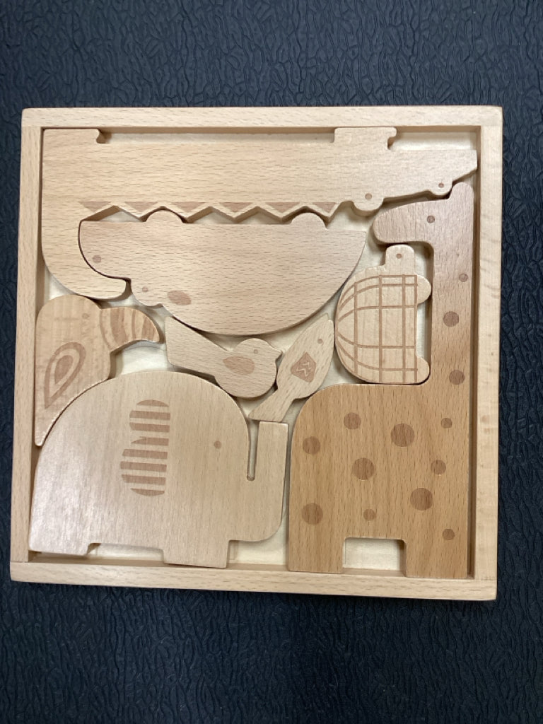 Pottery Barn Modern Baby Animals Puzzle