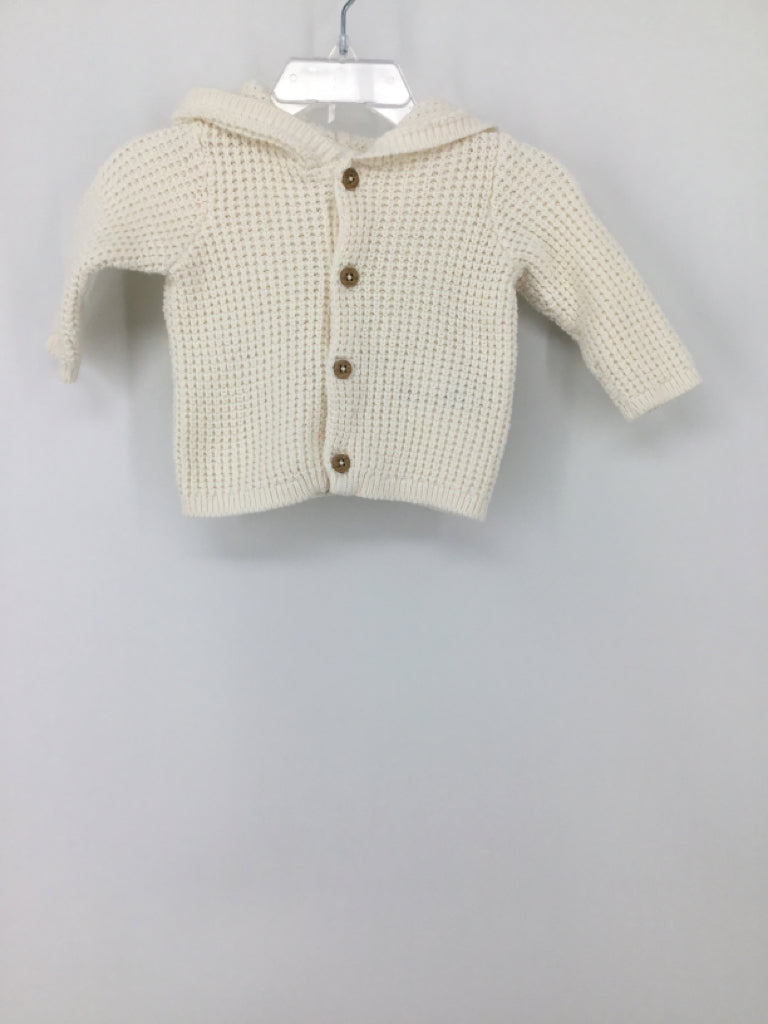 Carter's Child Size 3 Months Cream Sweater - girls