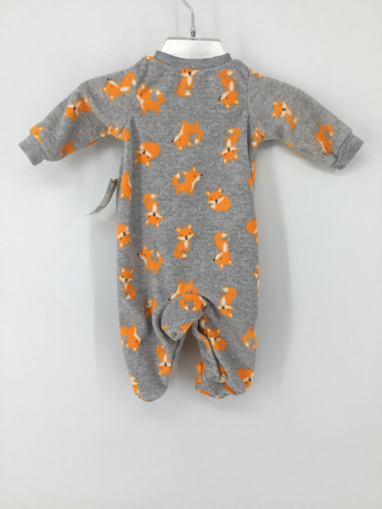 Child of Mine Child Size Newborn Gray Sleepers
