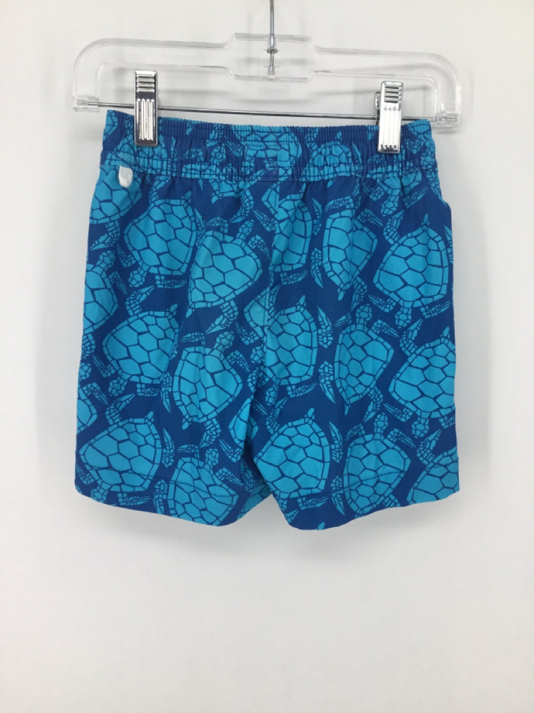 Crewcuts Child Size 2 Blue Print Swimwear - boys