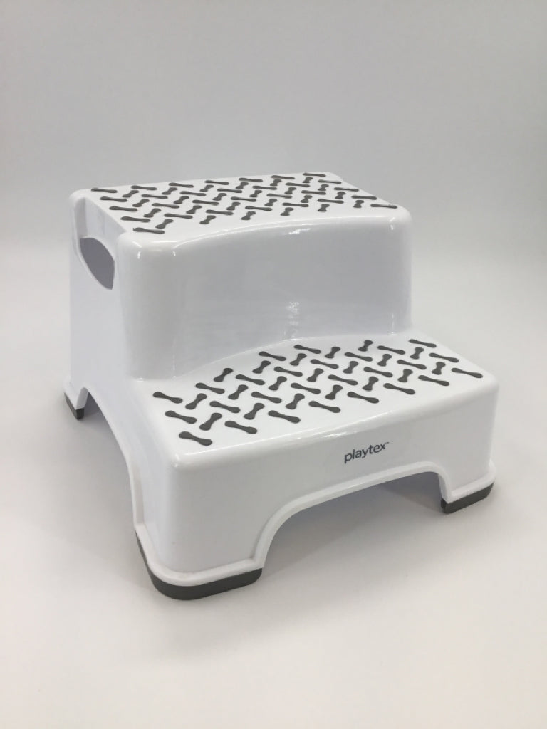 Playtex Baby White Two Step Stool