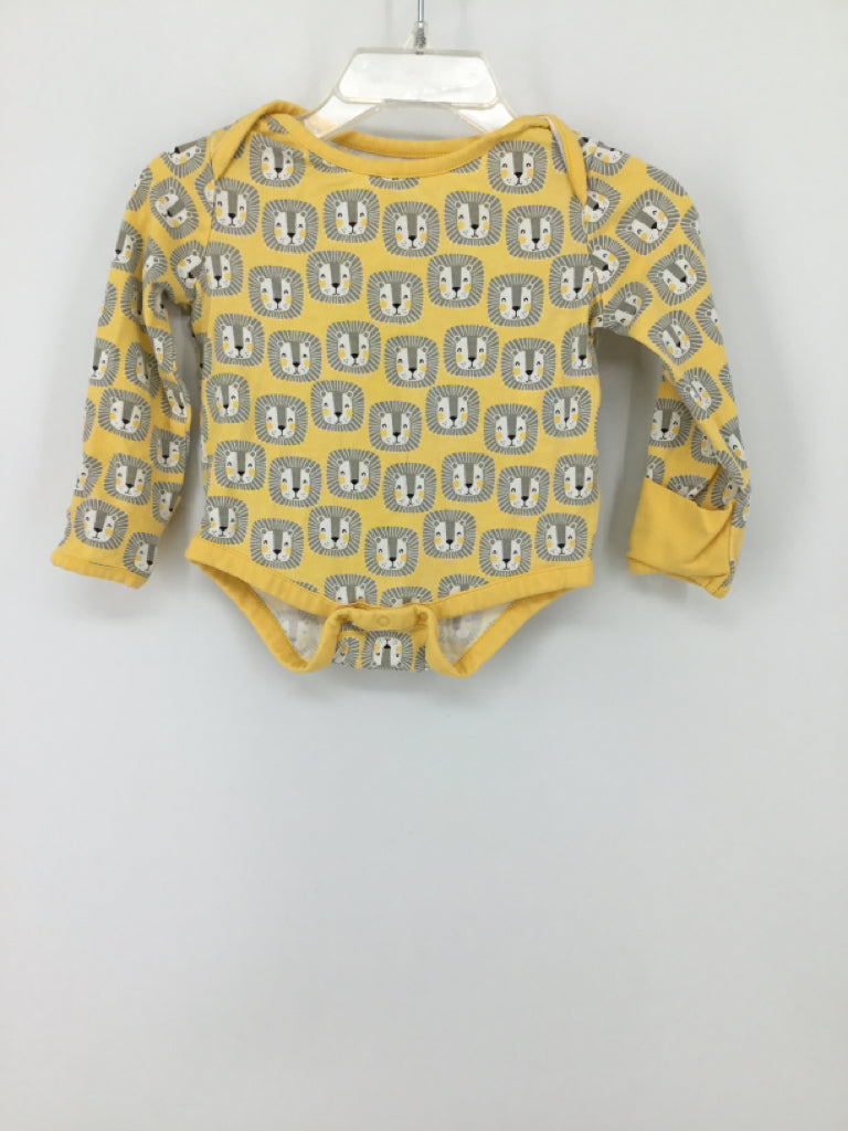 Coolibar Child Size 3-6 Months Yellow Onesie