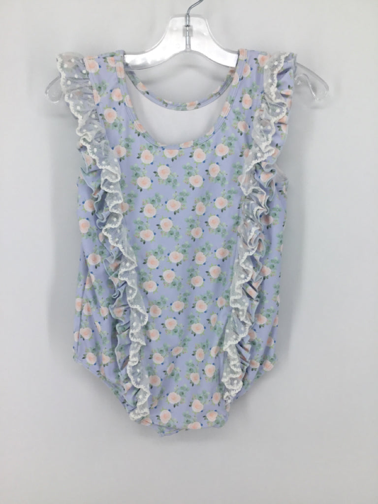 Jane + Jo Child Size 8 Blue Swimwear - girls