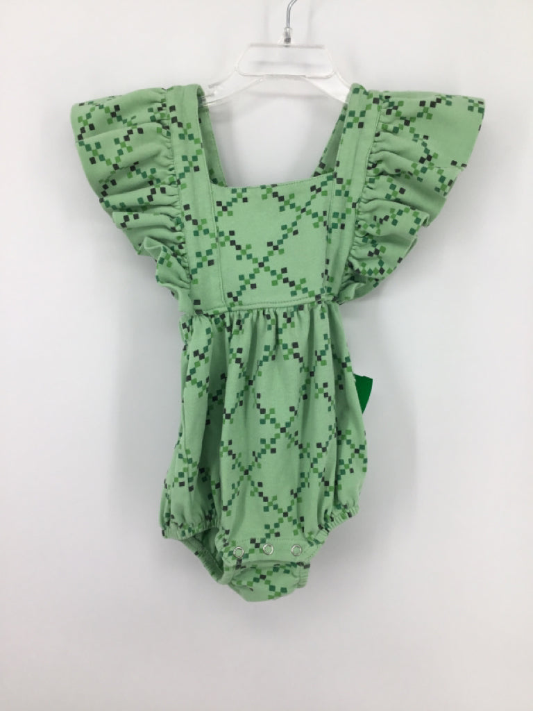 Kate Quinn Organics Child Size 18-24 Months Green Outfit - girls