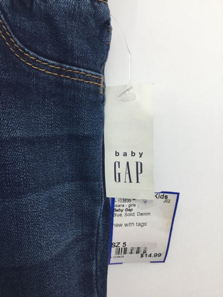 Baby Gap Child Size 5 Blue Jeans - girls