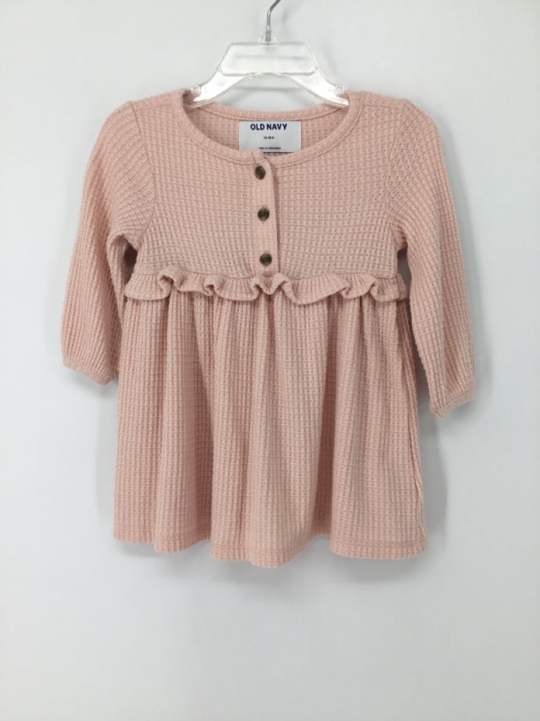 Old Navy Child Size 12-18 Months Pink Dress - girls
