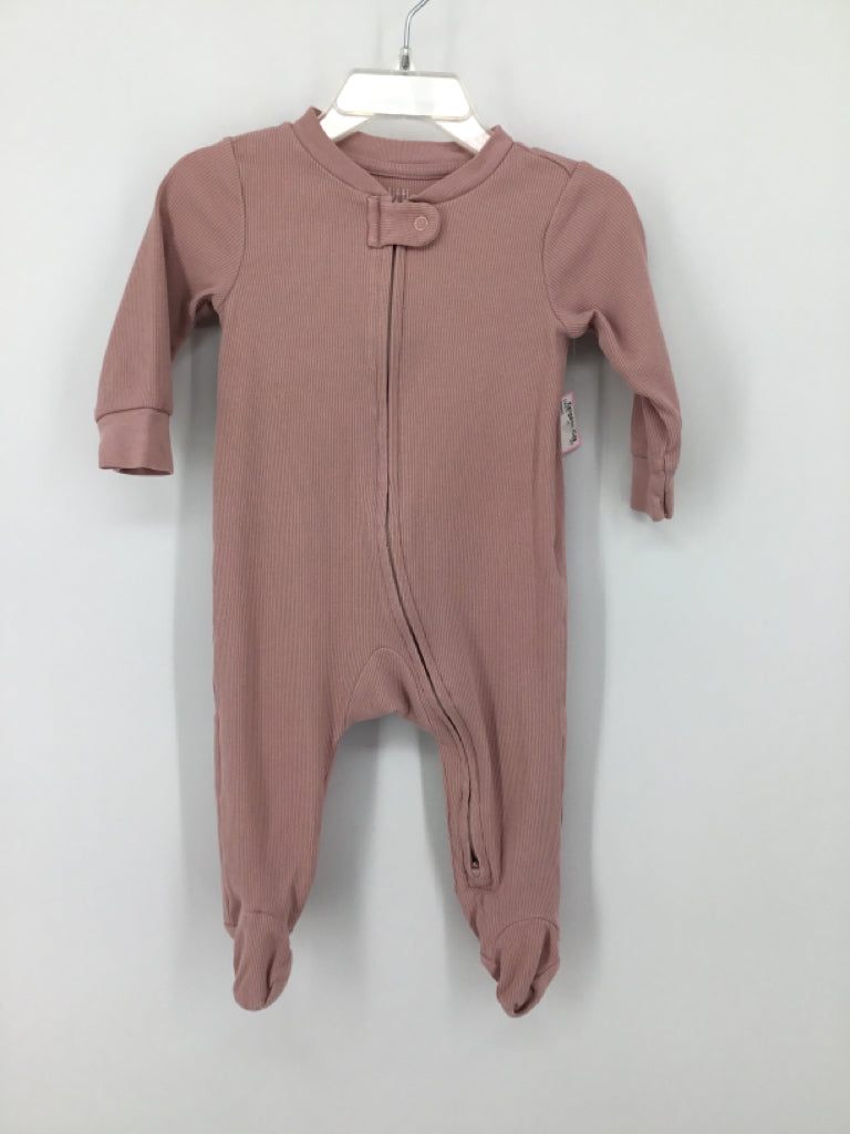 Little Planet Child Size 6 Months Pink Sleepers