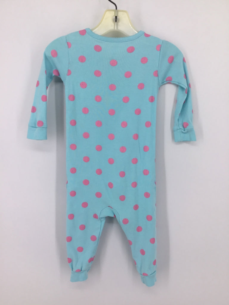 Just One You Made by Carters Child Size 12 Months Blue Pajamas - girls