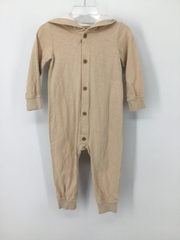 Carter's Child Size 18 Months Tan Solid Outfit - boys