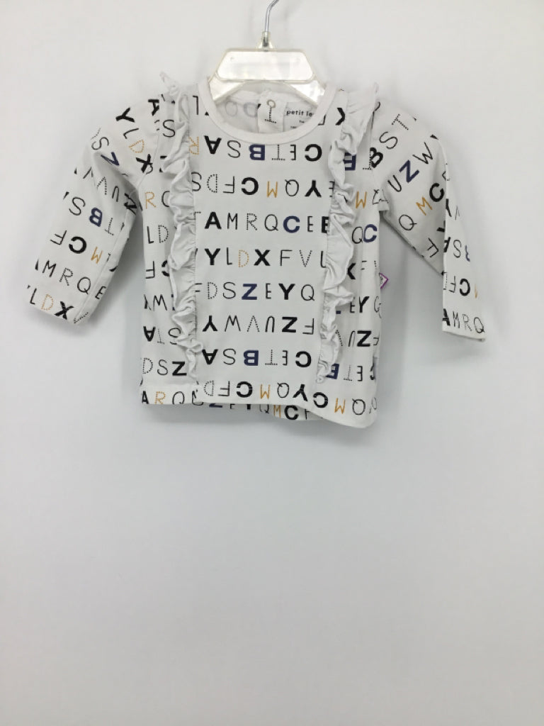 petit lem Child Size 9 Months White Shirt - girls