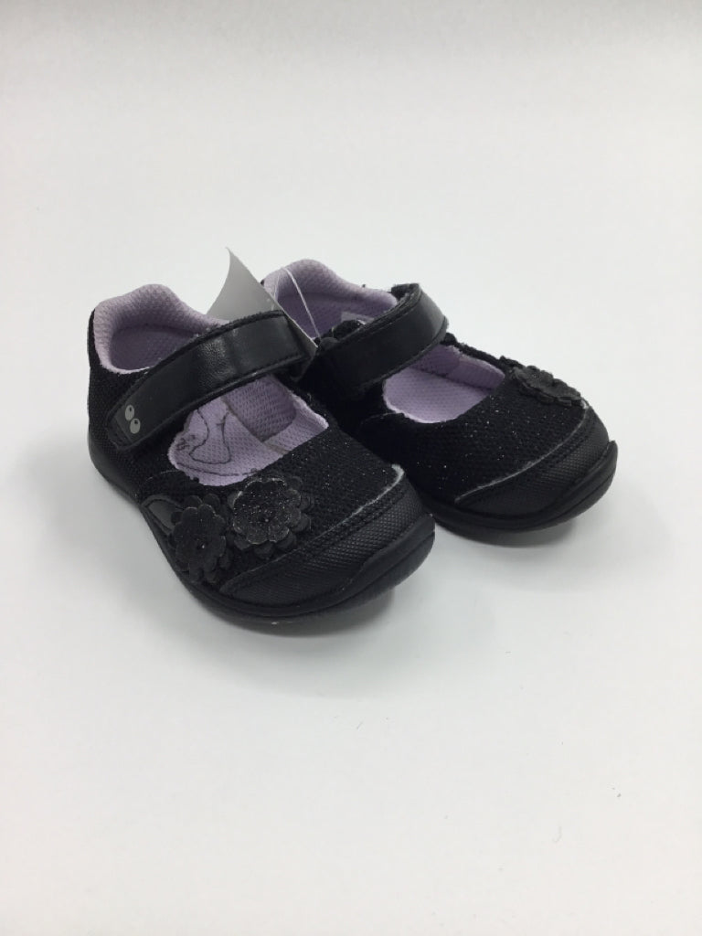 Surprize by Stride Rite Child Size 4 Toddler Black Dress Shoes