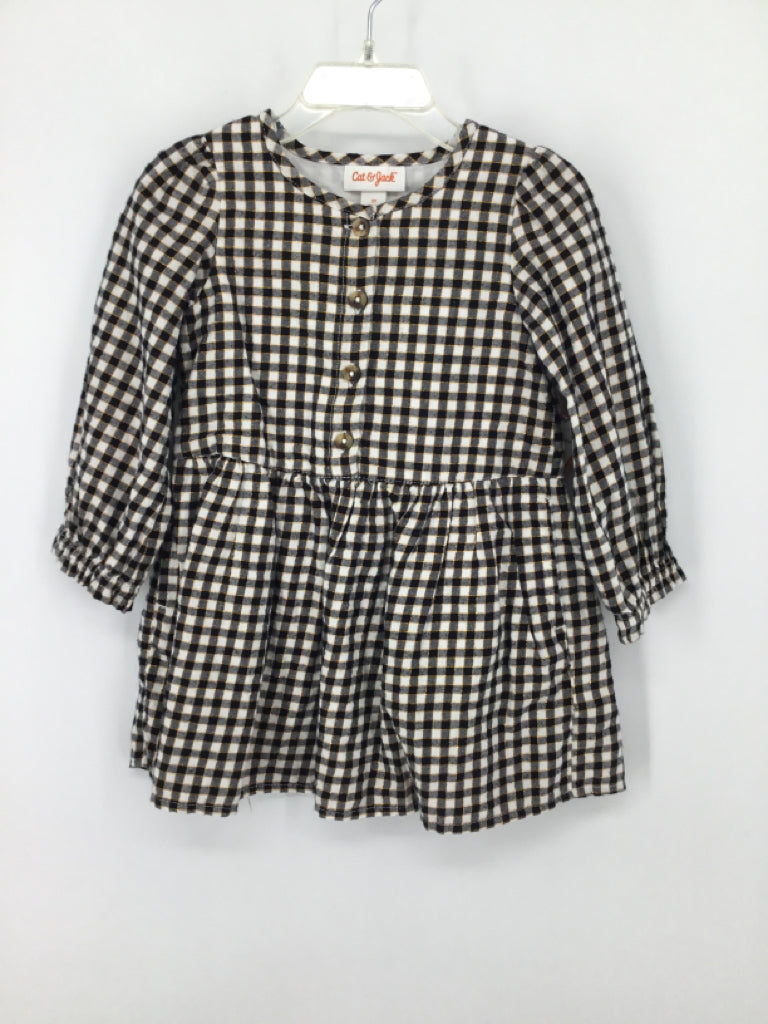 Cat & Jack Child Size 2 Black Dress - girls