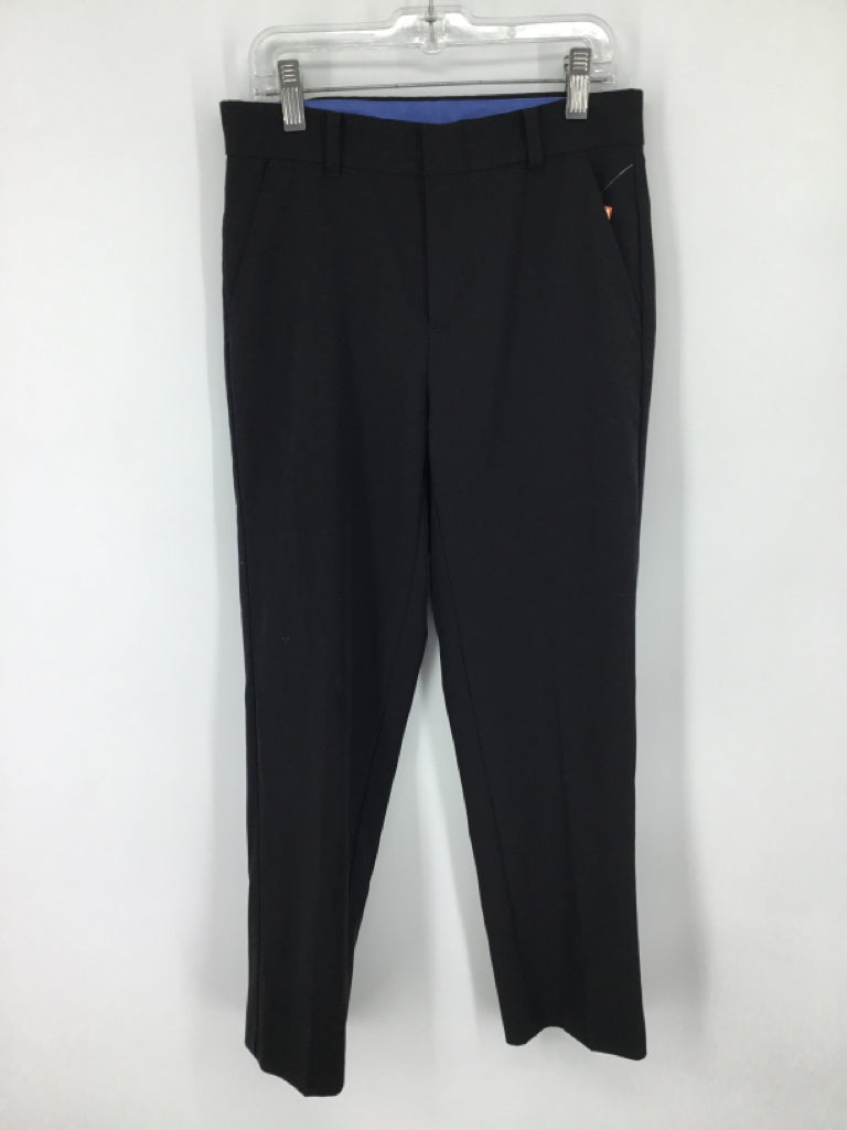 Izod Child Size 10 Black Solid Pants - boys