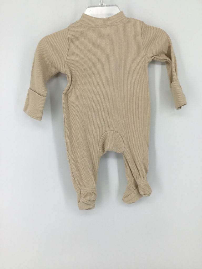 Nike Child Size Newborn Tan Sleepers