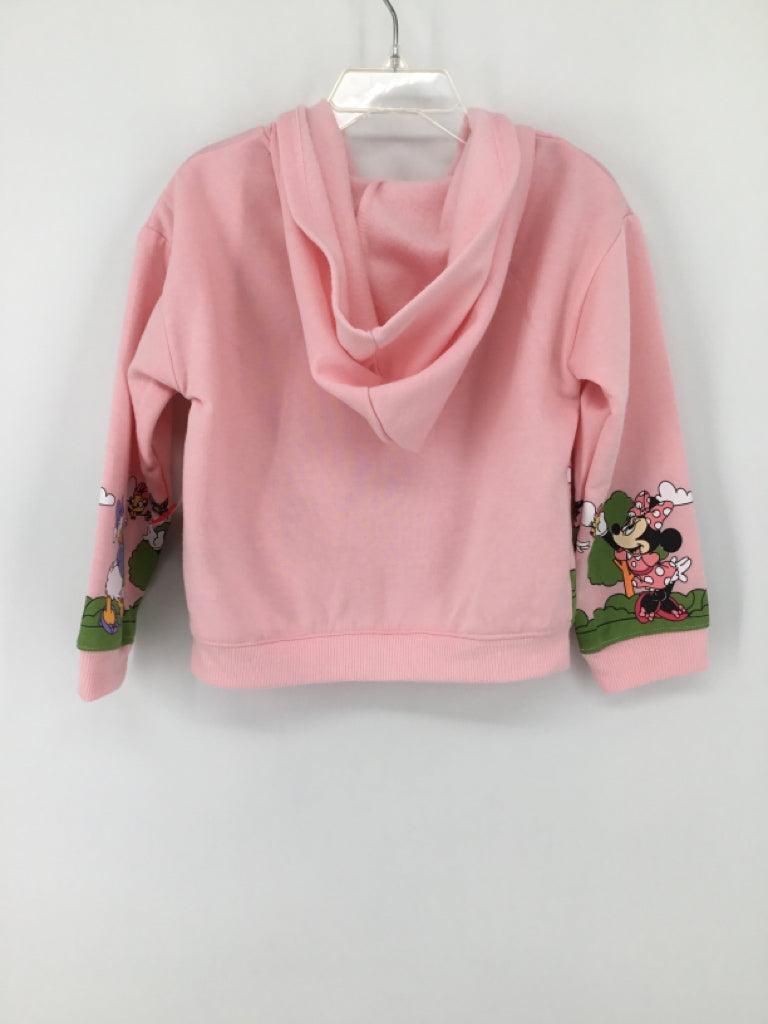Disney Child Size 4 Pink Hoodie - girls