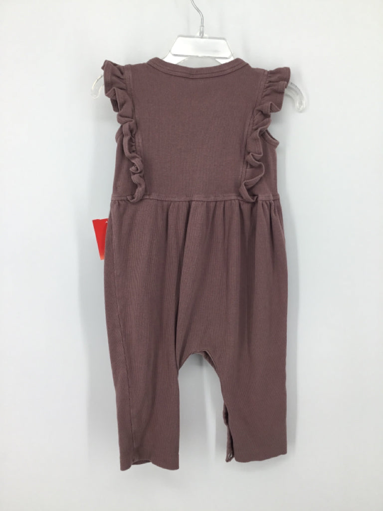 Kate Quinn Organics Child Size 12-18 Months Purple Outfit - girls