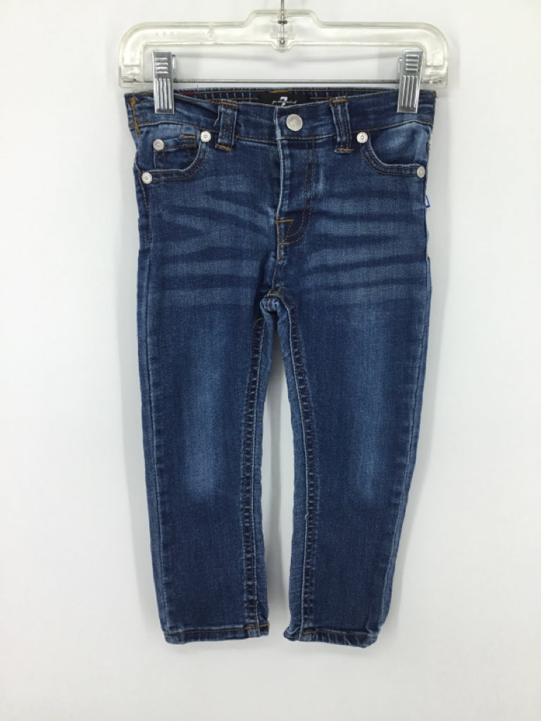 7 for all Mankind Child Size 24 Months Lavender Jeans - girls