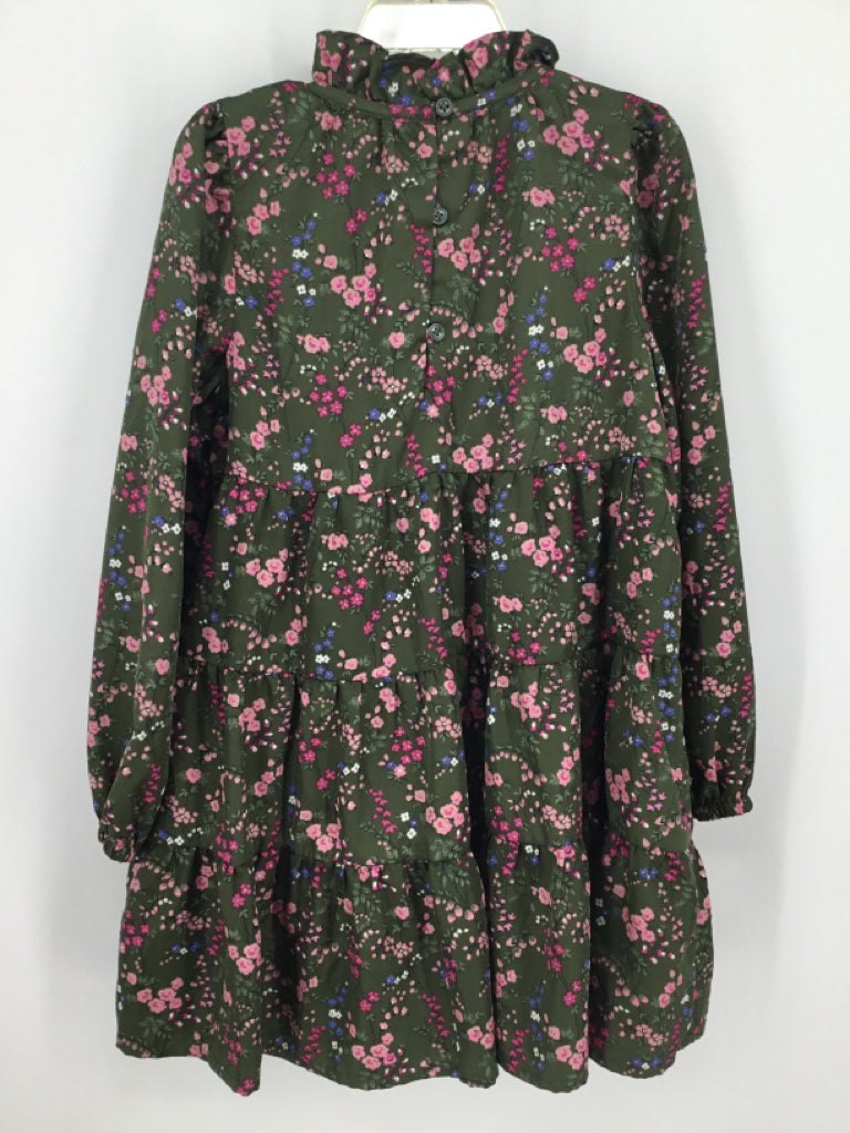Janie and Jack Child Size 6 Green Dress - girls