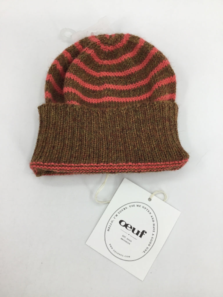Oeuf Child Size 6-12 Months Brown Hats - girls