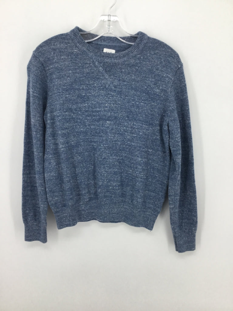 Gap Kids Child Size 8 Blue Marbled Sweater - boys