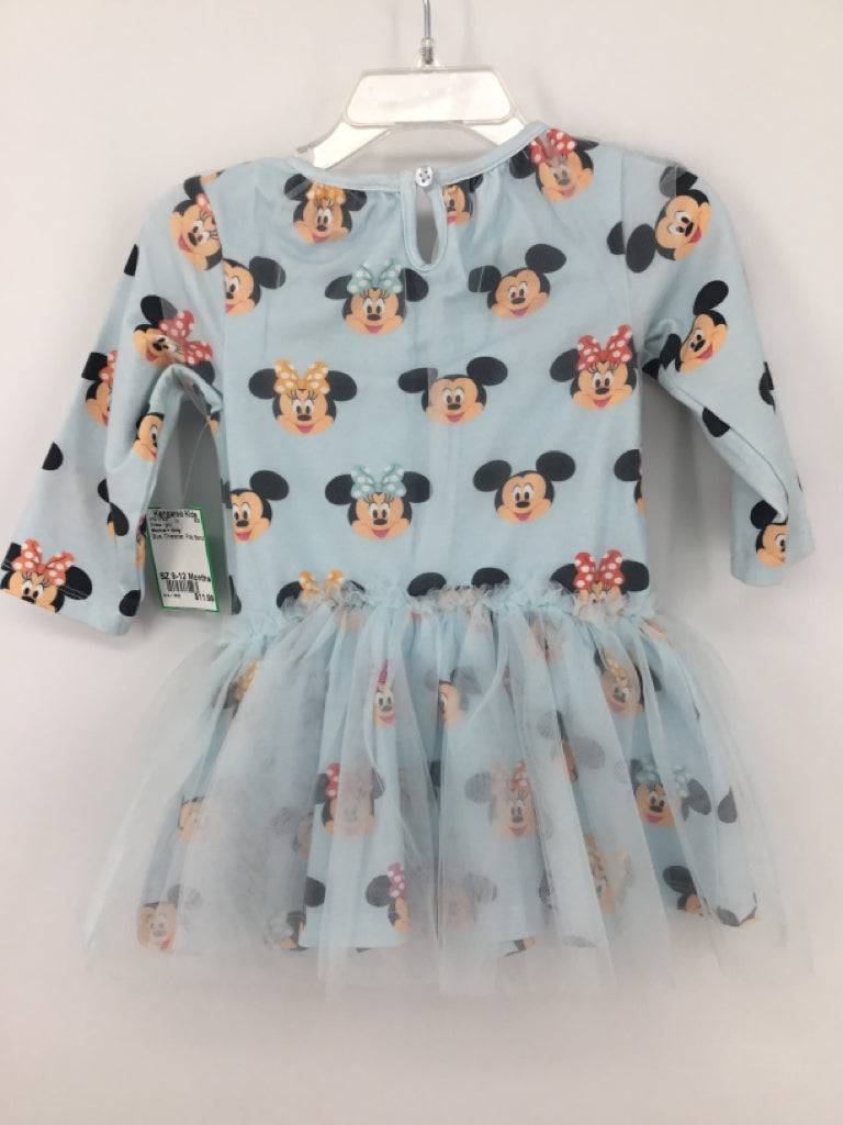 Monica + Andy Child Size 9-12 Months Blue Dress - girls