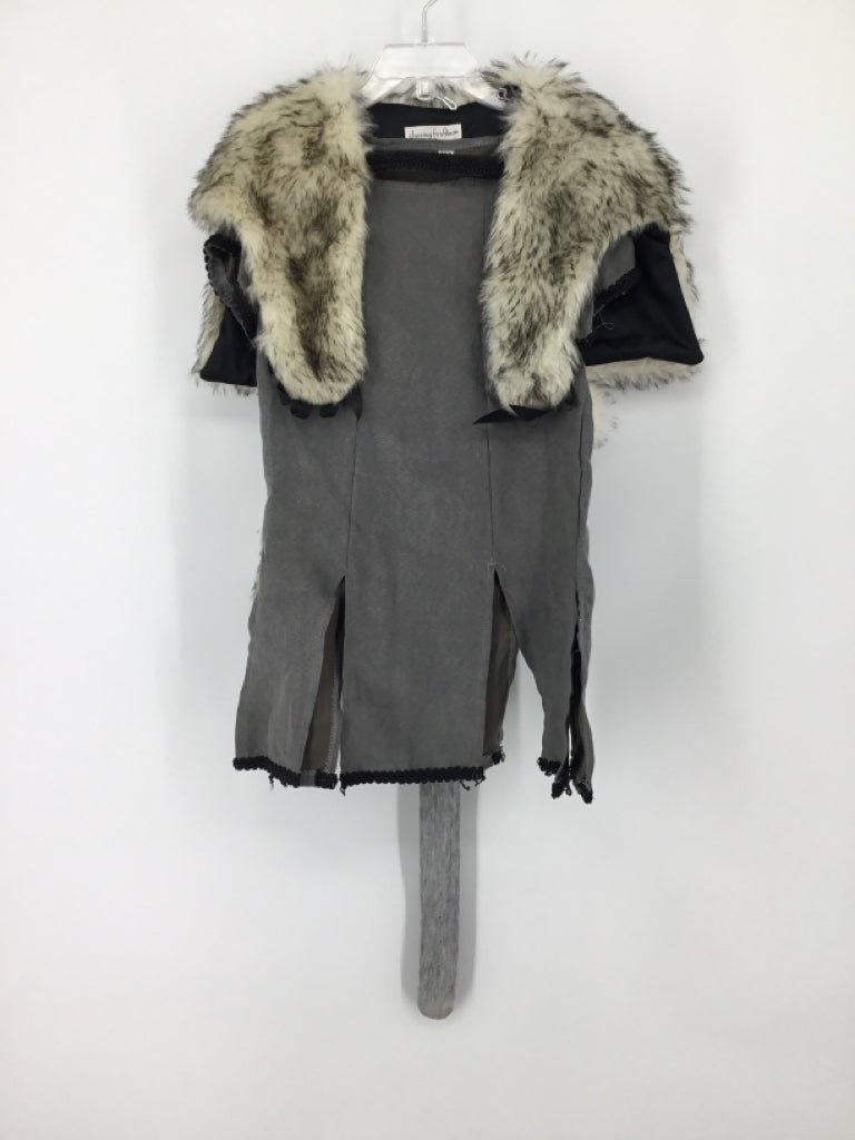 Chasing Fireflies Child Size 6 Gray Snow Warrior Halloween Costume