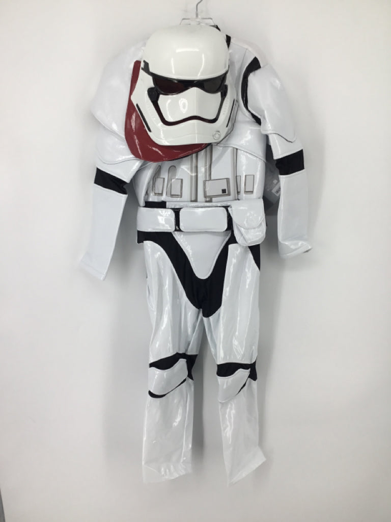 Disney Child Size 7 White Storm Trooper Halloween Costume