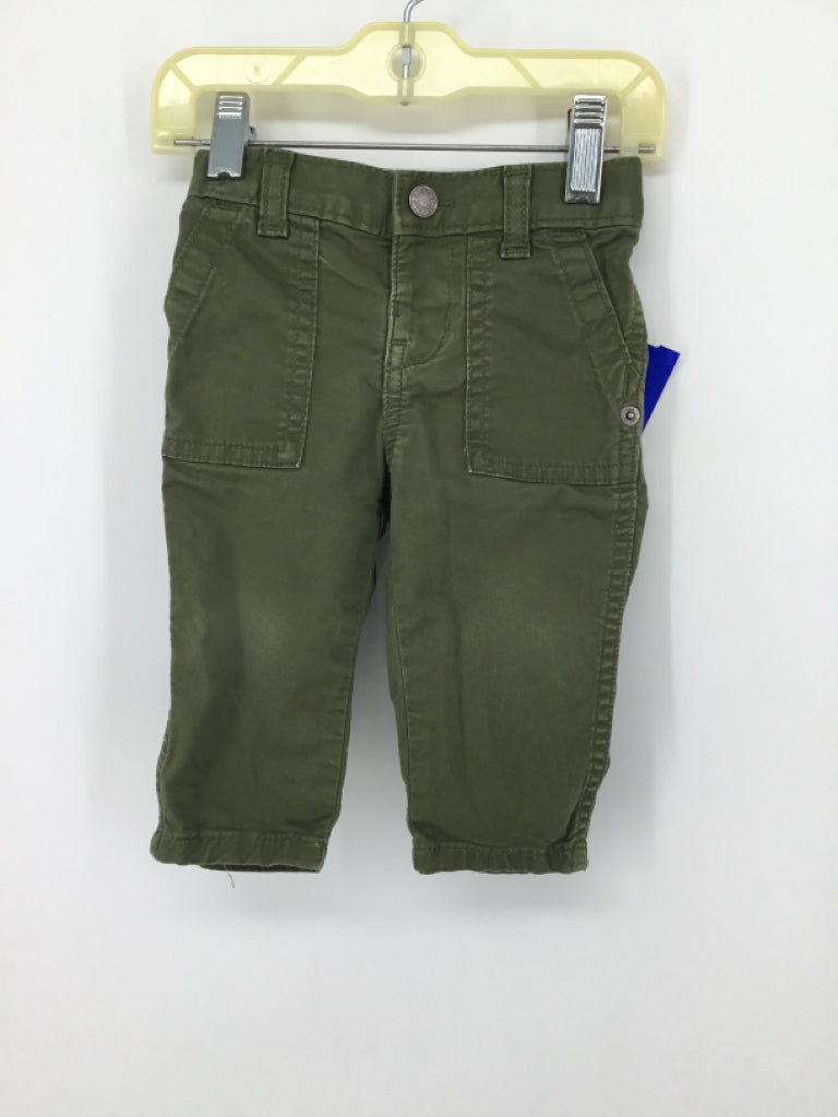 Baby Gap Child Size 6-12 Months Green Solid Pants - boys