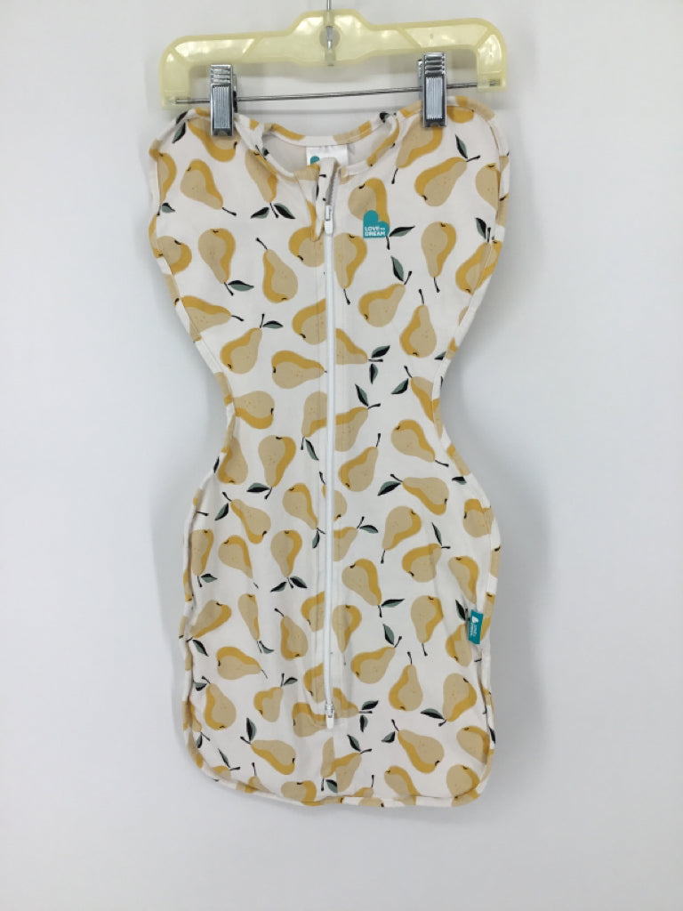 Love to Dream Child Size S Yellow Sleep Sacks & Swaddles
