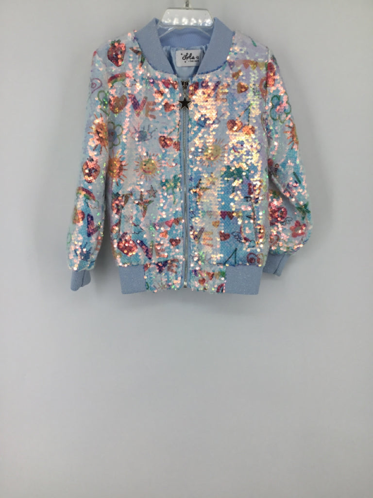 Lola & the Boys Child Size 2 Blue Jacket - girls
