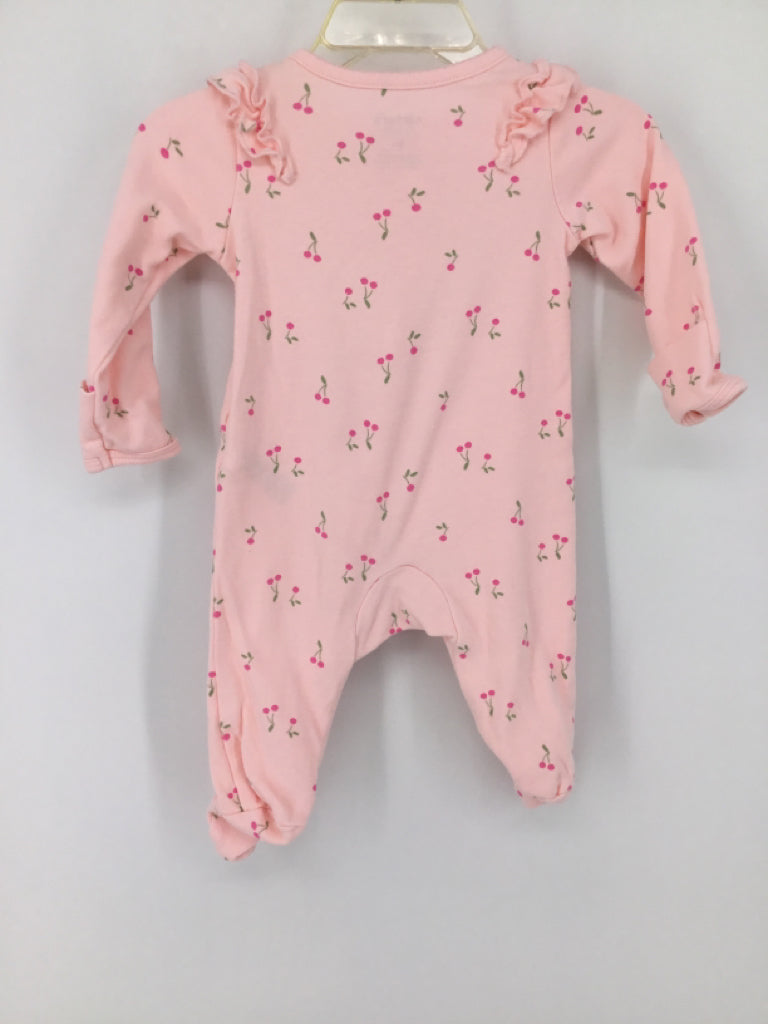 Just One You Made by Carters Child Size 3 Months Pink Sleepers
