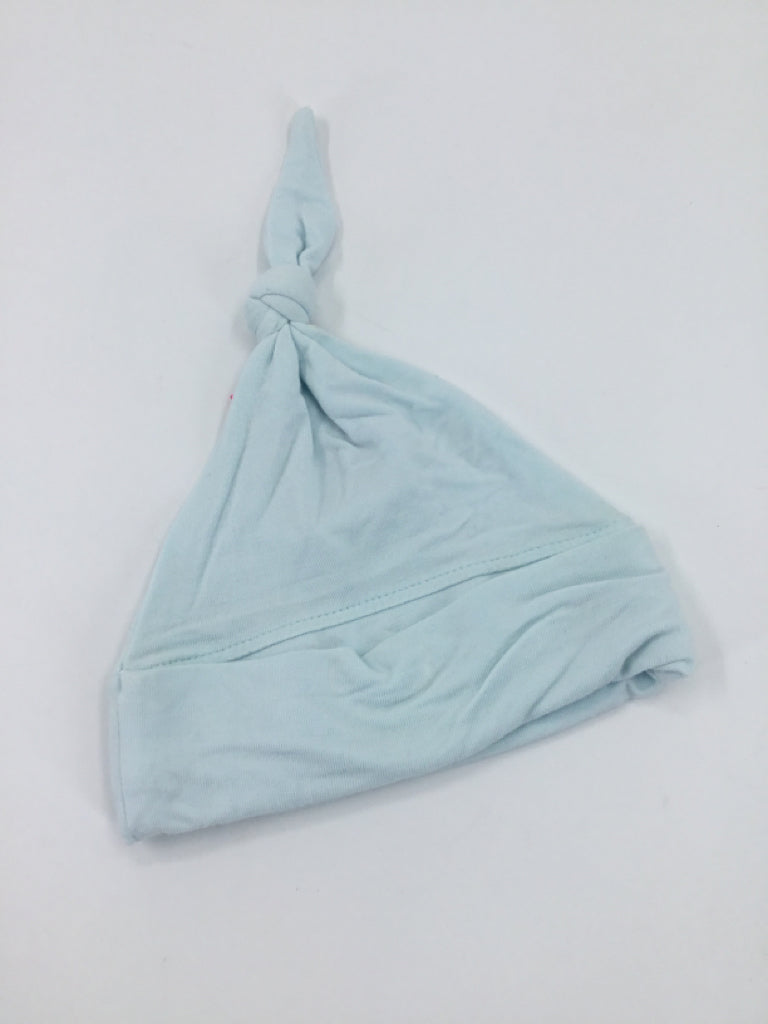 brandless Child Size 0-6 Months Blue Solid Hats - boys