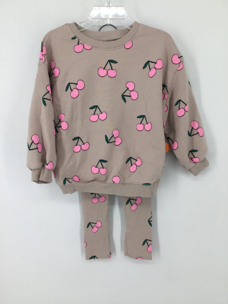 Zara Child Size 3 Tan Outfit - girls