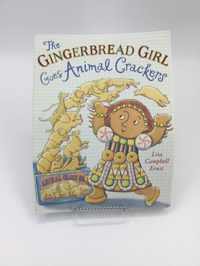 The Gingerbread Girl Goes Animal Crackers Paperback Book