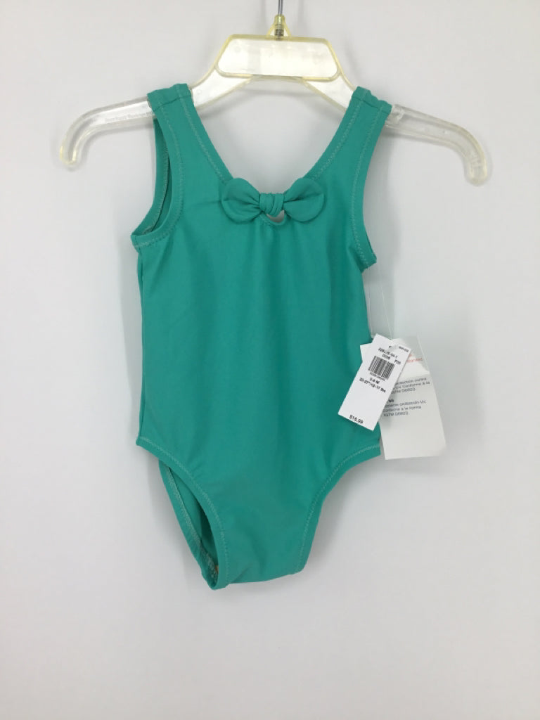 Old Navy Child Size 3-6 Months Green Swimwear - girls