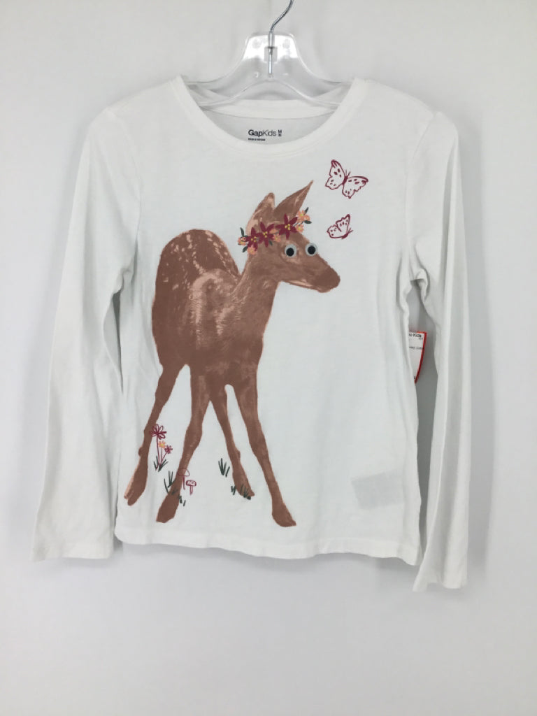 Gap Kids Child Size 8 White T-shirt - girls
