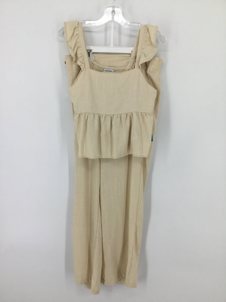Haute Hippie Child Size 12 Tan Outfit - girls