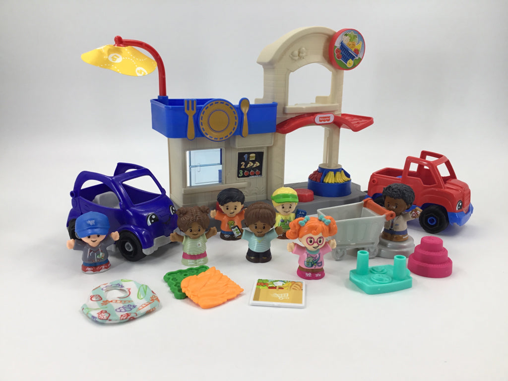 Fisher Price Little People Supermarket Gift Set