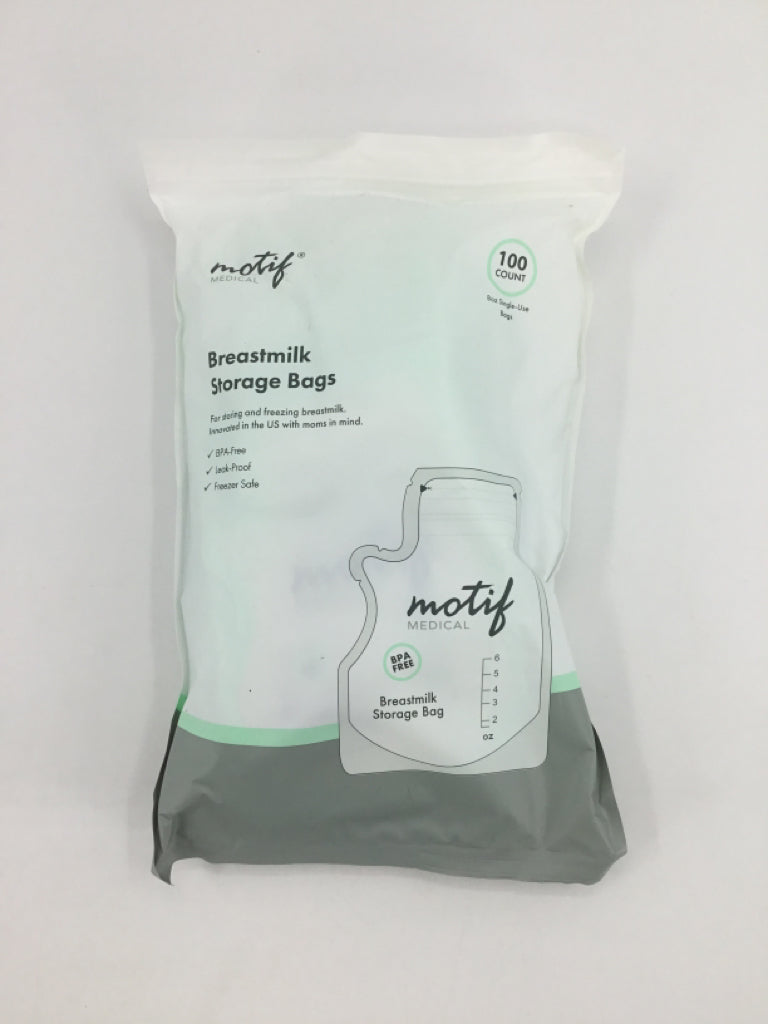 Motif Medical Breastmilk Storage Bags - 8 oz 100 pcs