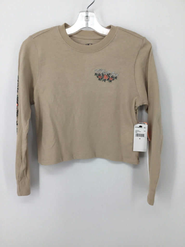 O'Neill Child Size 8 Tan T-shirt - girls