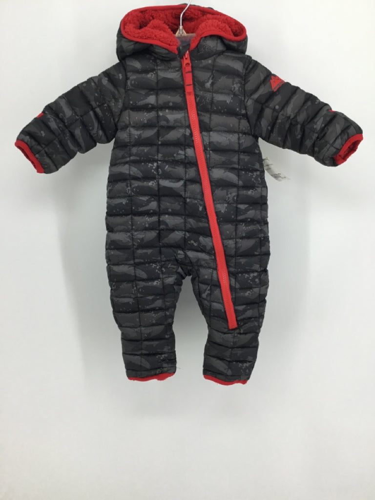 Snozu Child Size 3-6 Months Black Pinstripe Outerwear - boys