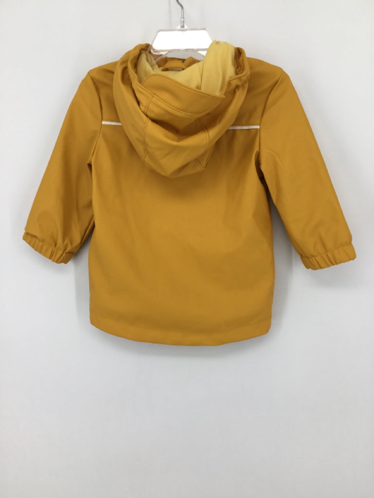 Cat & Jack Child Size 12 Months Yellow Solid Raincoat - boys