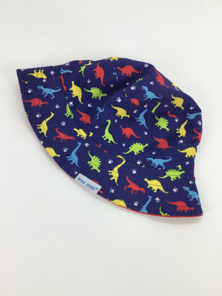 wee ones Child Size 12-24 Months Blue Dinosaur Hats - boys