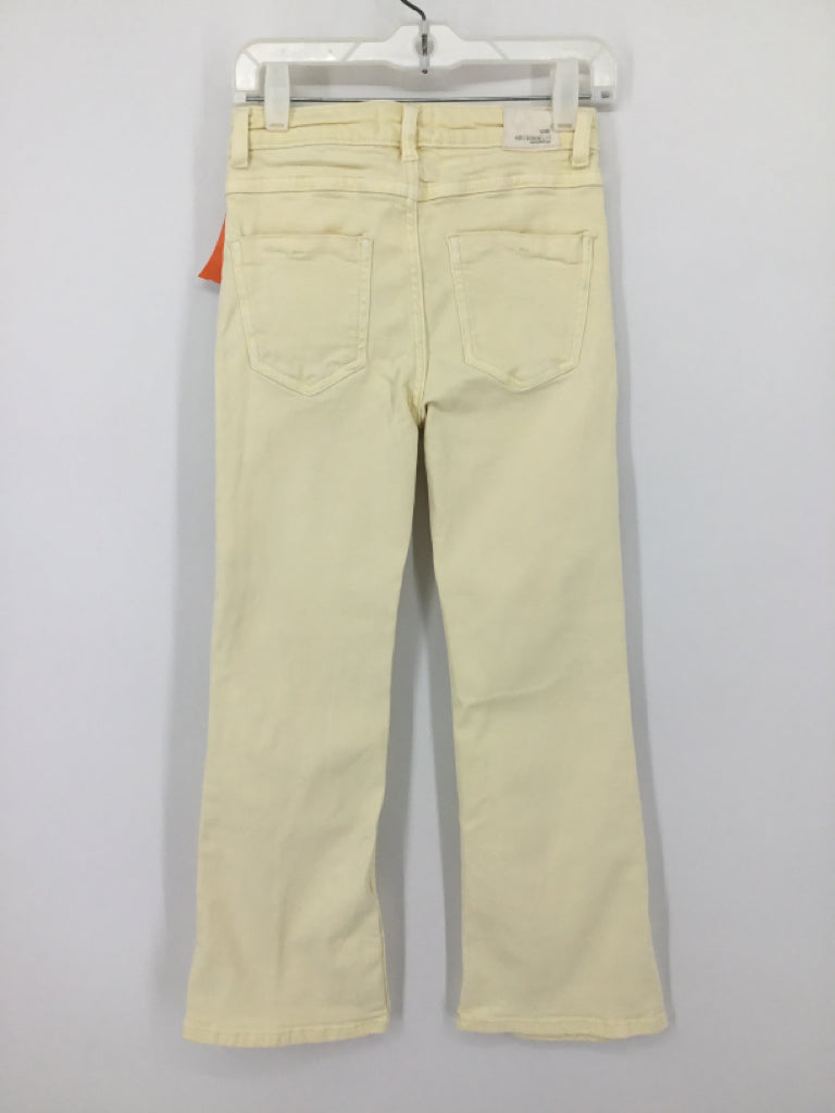 MNG Child Size 10 Yellow Jeans - girls