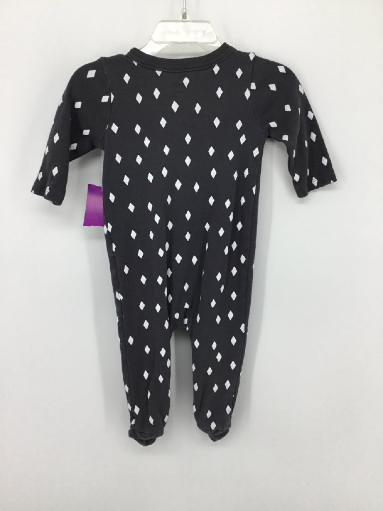 Gymboree Child Size 3-6 Months Gray Sleepers
