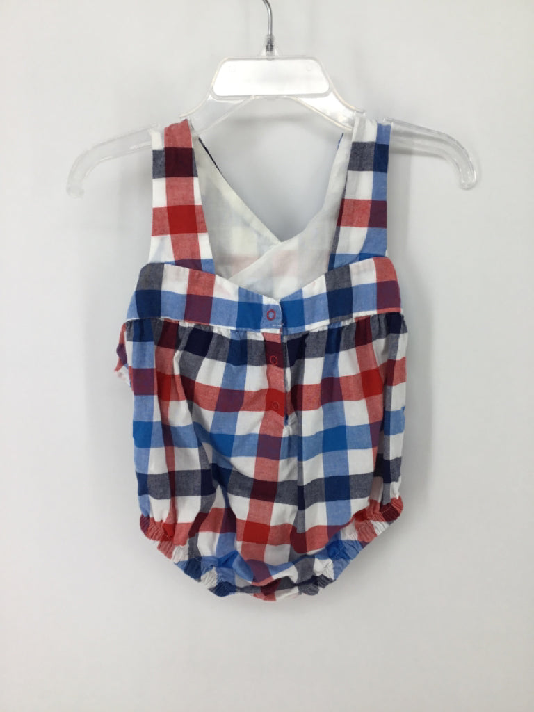 Cat & Jack Child Size 12 Blue Stars & Stripes Outfit