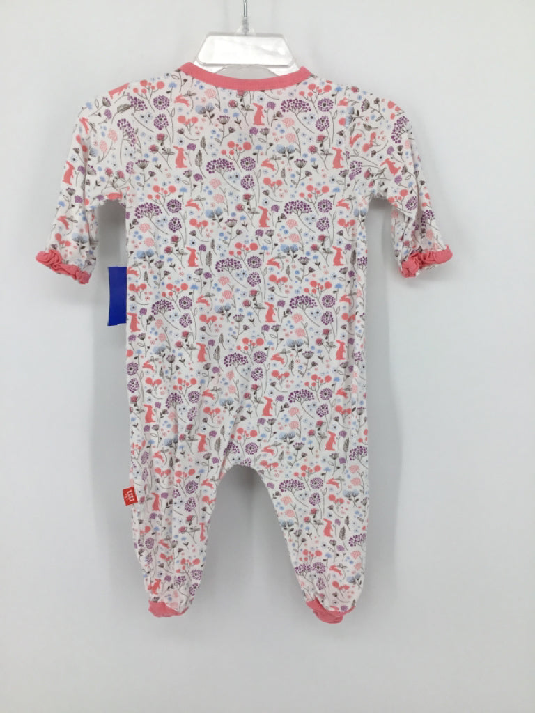 Magnetic Me Child Size 0-3 Months Pink Sleepers
