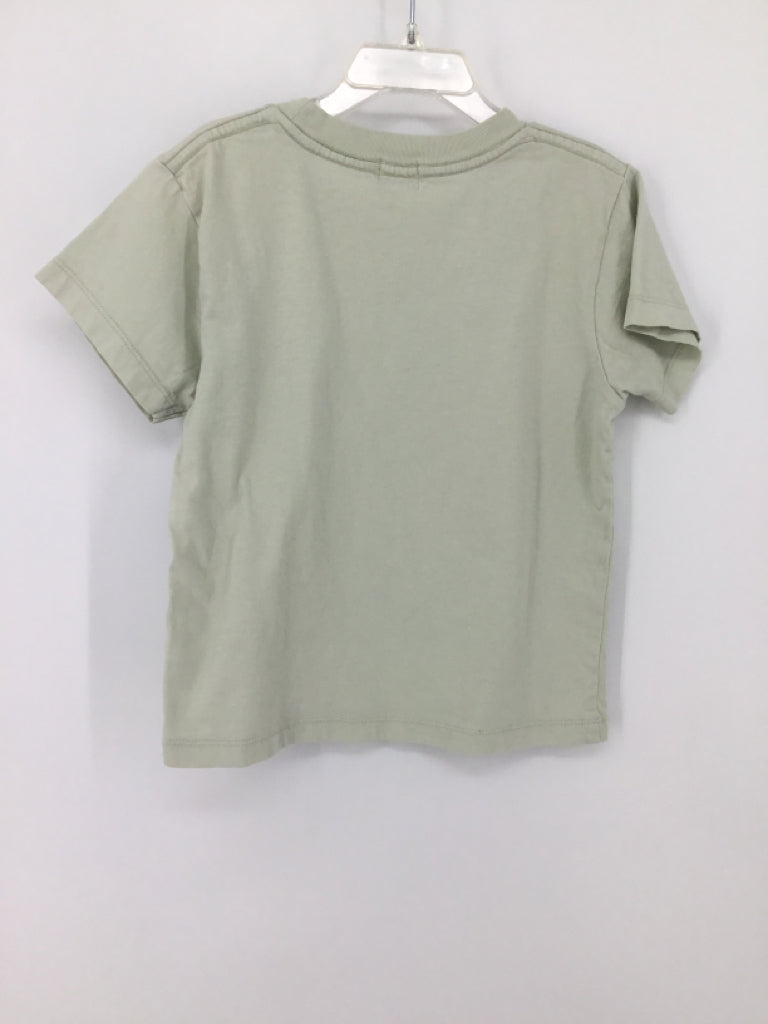 Polished Prints Child Size 5 Green screen printed T-shirt - boys