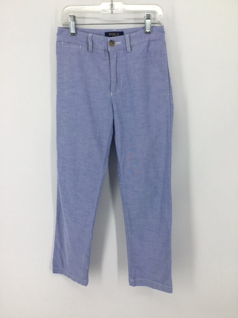 Ralph Lauren Child Size 8 Blue Solid Pants - boys